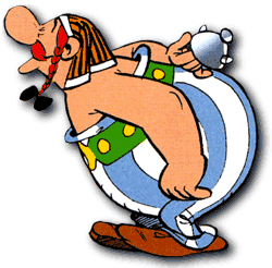 Obelix als Ägypter