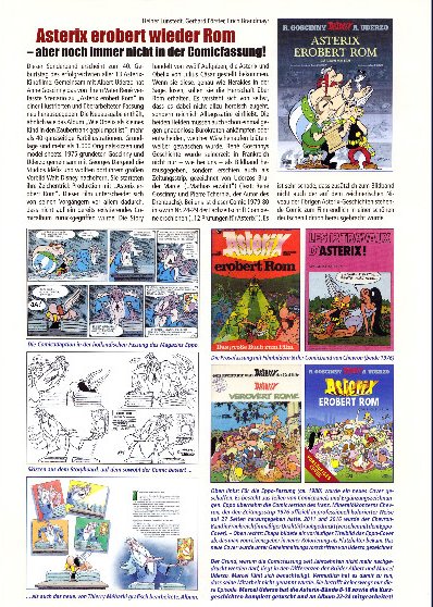 "Asterix erobert wieder Rom"