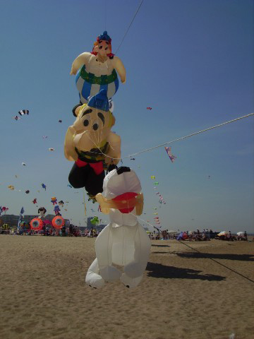 Idefix ist immer dabei..