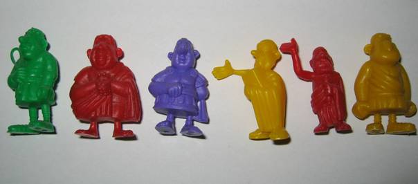 26. Tierbändiger mit Peitsche<br />27. Sklavenhändler Tifus<br />28. Tullius Redeflus (römischer Zenturio von Musculus)<br />29. Titus Redeflus (römischer Verteidiger) <br />30. Trauerklos (Chef olympischer Senat)<br />31. Kurzschlus