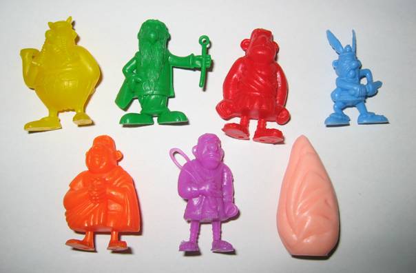 Das Bild zeigt die 7 verschiedenen Standardfarben.